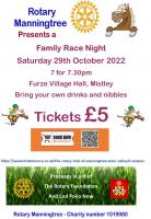 Race Night in aid of The Rotary Foundation and End Polio Now